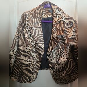 Animal Print Women's Jacket